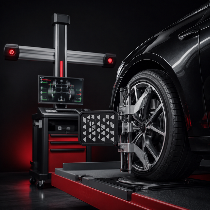 Wheel alignment machine icon